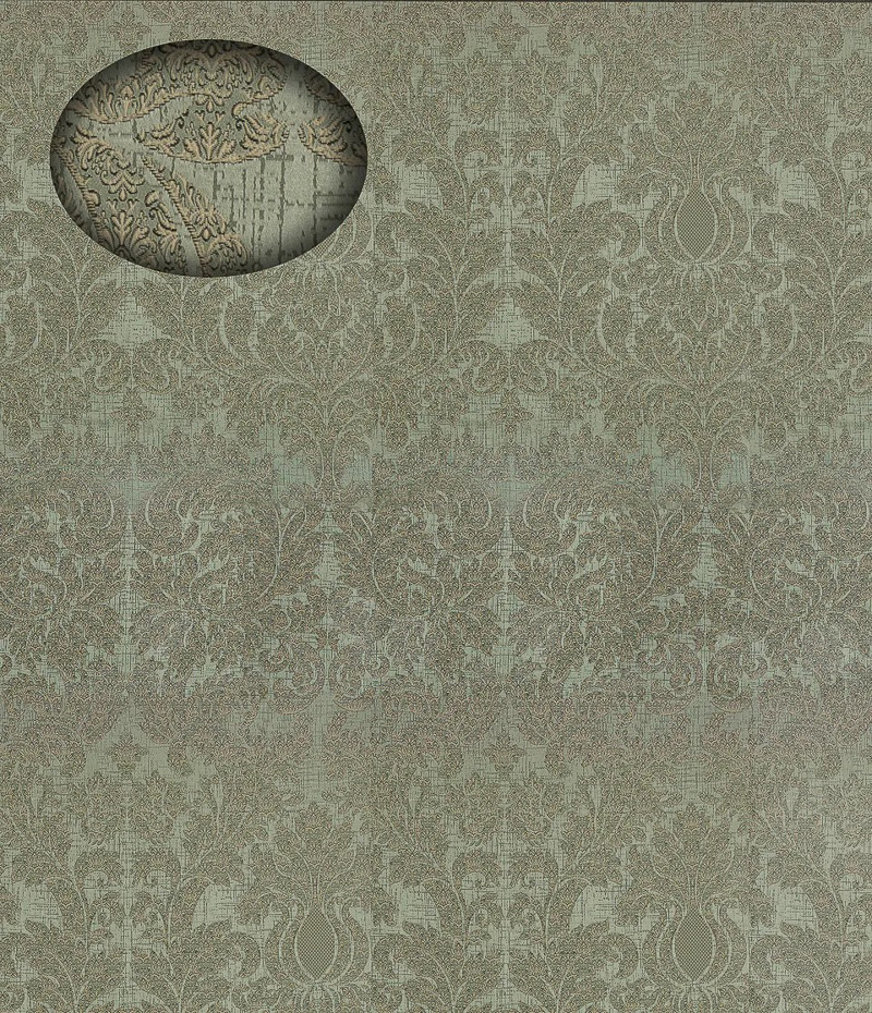 Ύφασμα Ζακάρ 'Pergamon' με Μπαρόκ Σχέδιο διαθέσιμο σε 4